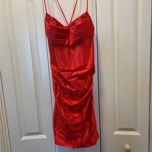 Stacee’s Red Homecoming Dress (Size US 8) NEVER WORN